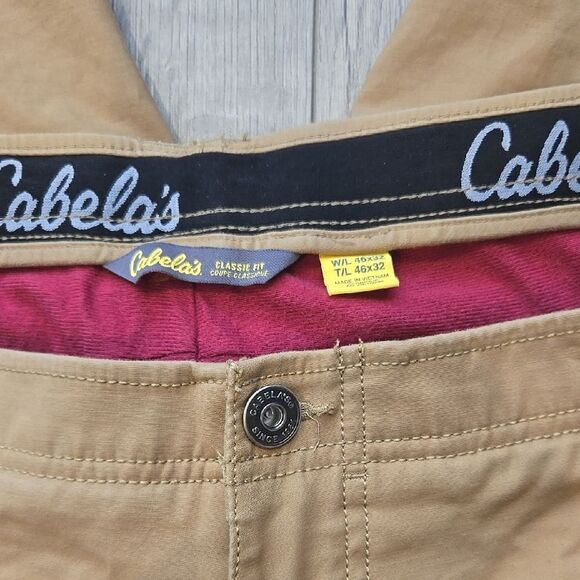 Men's Tan Pants - Picture 3 of 5